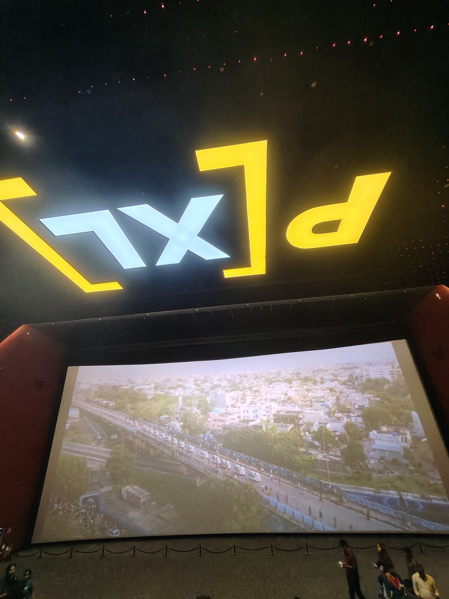 Alexander_e_hbk's tweet photo. #PVRICON #PXL chennai @_mrchaturvedi @hari_kishoreD @siddhu_viva  good cinematic experience. Watching #IdlyKadaiMovie https://t.co/tTvI9nuI1v
