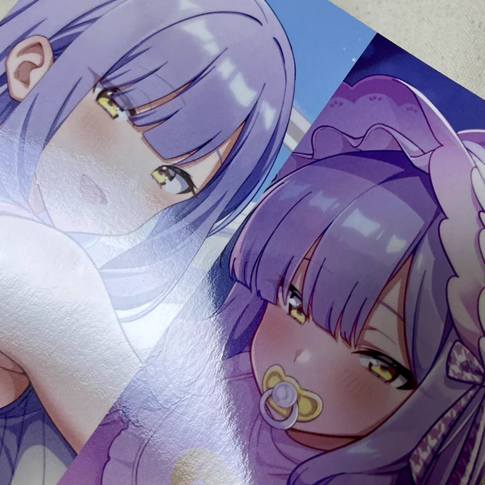 初のオリジナル同人誌が届きました しまうま出版さんの丁寧な梱包 外から中身が分からない配慮もありがたい 特に黄色の発色がとても綺麗で 瞳が映えてます クリアPP加工の艶感もイイ感じ! 期間限定で通販中です 感想も楽しみにしています