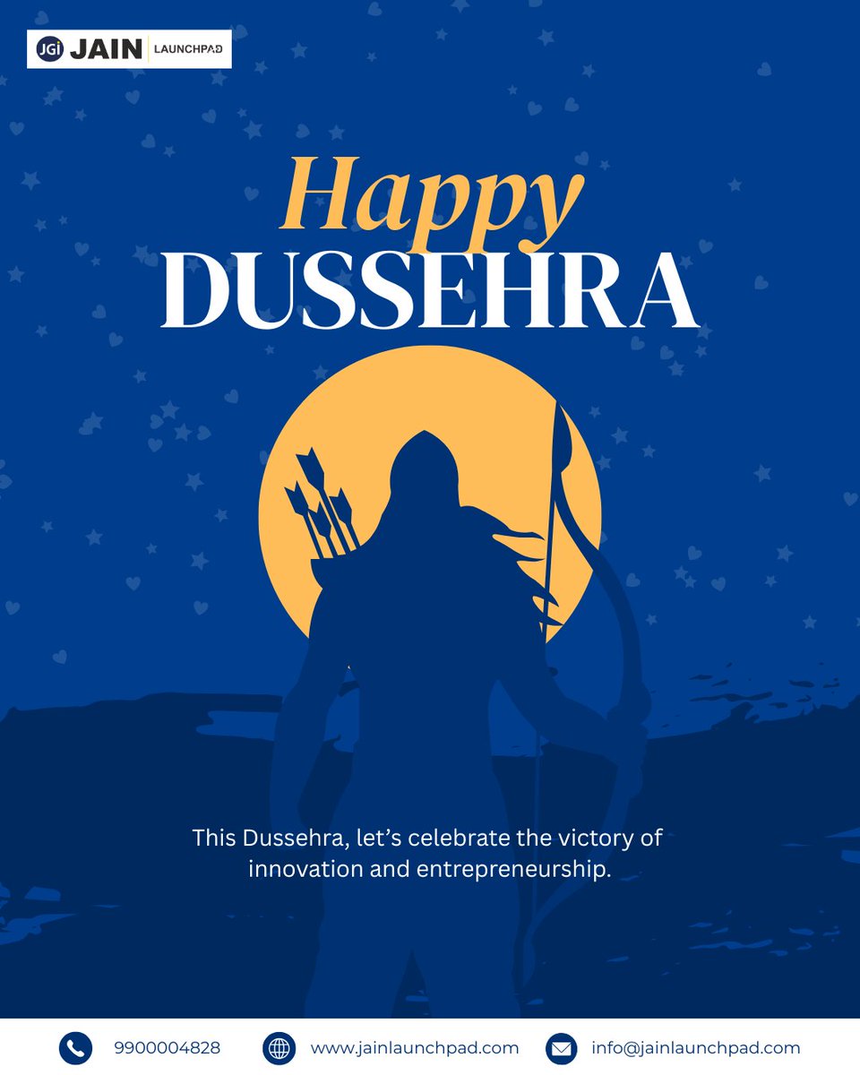 JainLaunchpad's tweet image. May this Dussehra empower you to conquer challenges, ignite new ventures, and script your own success stories.✨

#jainlaunchpad #dusshera2025