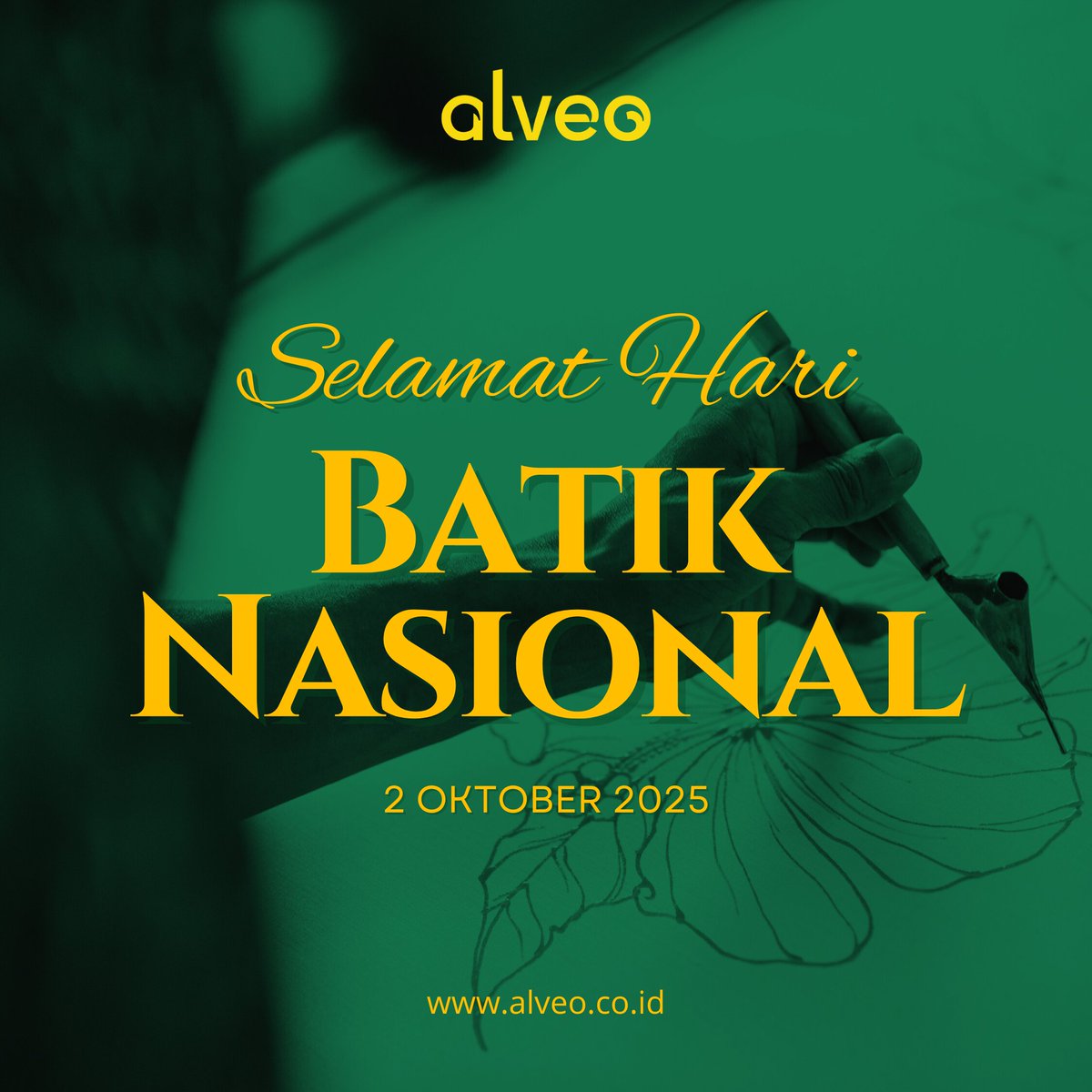 Mari kita lestarikan warisan budaya batik kita. Selamat Hari Batik Nasional.