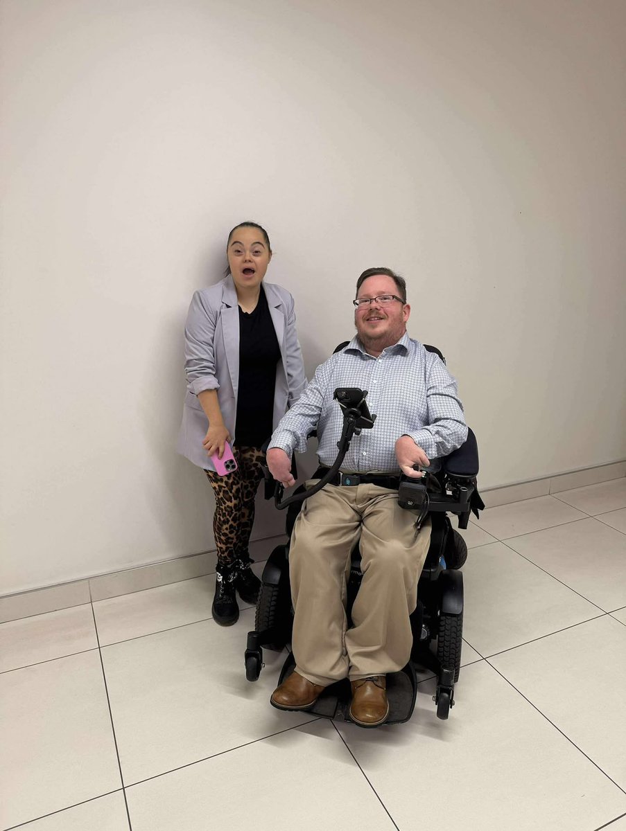 zacharyweeks's tweet photo. Had the absolute pleasure of meeting @madisontevlin at the Goodwill DEAM event! ✨
She’s an actress, speaker, and advocate breaking barriers for people with Down syndrome. You might know her from Champions with Woody Harrelson.
#DEAM #InclusionMatters https://t.co/bk2DraKHLj