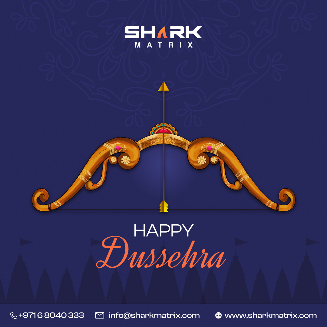 sharkmatrixhq's tweet image. Happy Dussehra from Shark Matrix! ✨
Wishing you joy, prosperity &amp;amp; success. 🌸🔥
#HappyDussehra #SharkMatrix #FestivalOfVictory #JoyAndProsperity