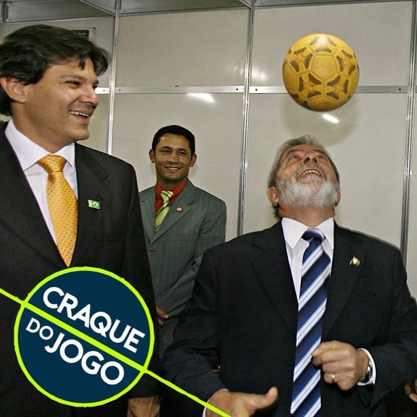 <a href="/Haddad_Fernando/">Fernando Haddad</a> CRAQUES DO JOGO: OBRIGADO PRESIDENTE LULA E MINISTRO HADDAD DIA HISTÓRICO IR JUSTO ✊🏼