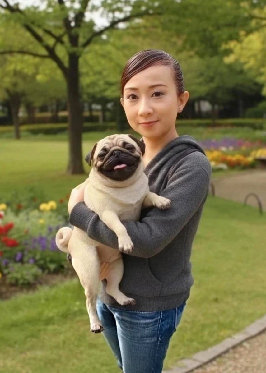 WonDerOuYang's tweet photo. AI讓我實現了想做卻很難做到的事~~ 🥰🥰🥰🥰🥰🥰🥰🥰

#GeminiAI
#ILoveDogs
#DogsareAngels https://t.co/lIbg30GkOh