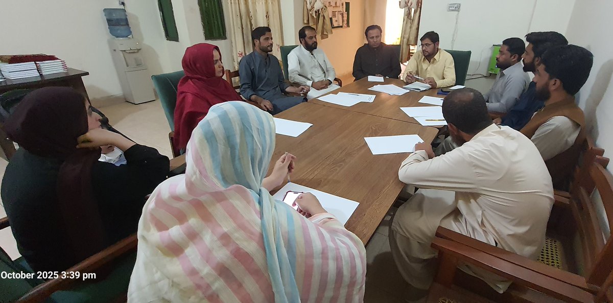 Honoured to host the Balochistan Psychologists Association at <a href="/AidBalochistan/">AIDBalochistan</a>. Participated, committed support for <a href="/WMHDay/">WorldMentalHealthDay</a> 2025, and prepared a presentation on the Mental Health Act 2019. Mental health and well-being must be prioritized in Balochistan.
#MentalHealth #Balochistan