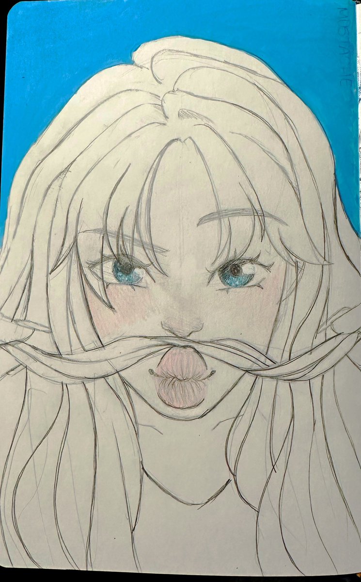 _mmiichii's tweet image. day 1 for #Inktober2025 
#traditionalartist #sketch #acrylicmarkers #VGenCode