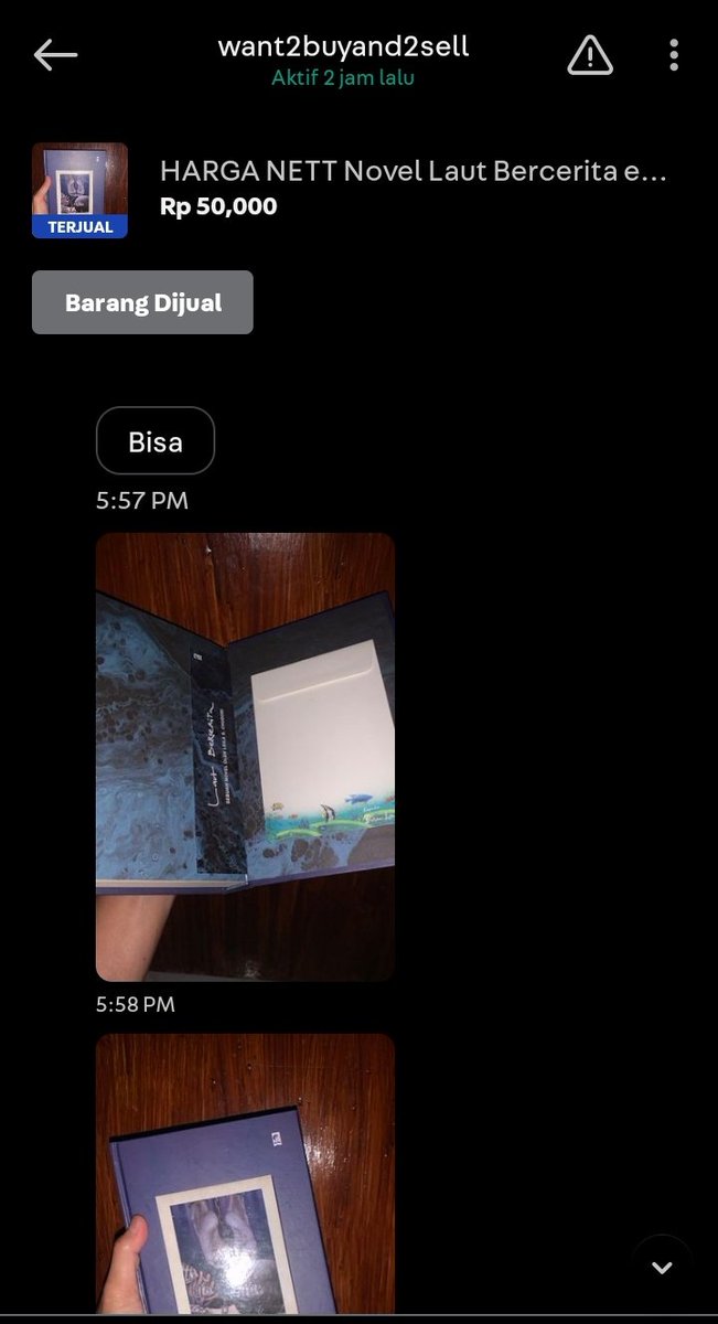 run_rabit_'s tweet image. PENIPUAN BUKU!!! Tolong RT!!
baru aja di tipu walaupun nominal nya kecil tetep aja aku berharap banget buku nya datang 😞 awalnya tidak mencurigakan karena di kirim foto barang nya, tetapi pas udah dateng yang ternyata enggak sesuai sama yang di pesan kan.