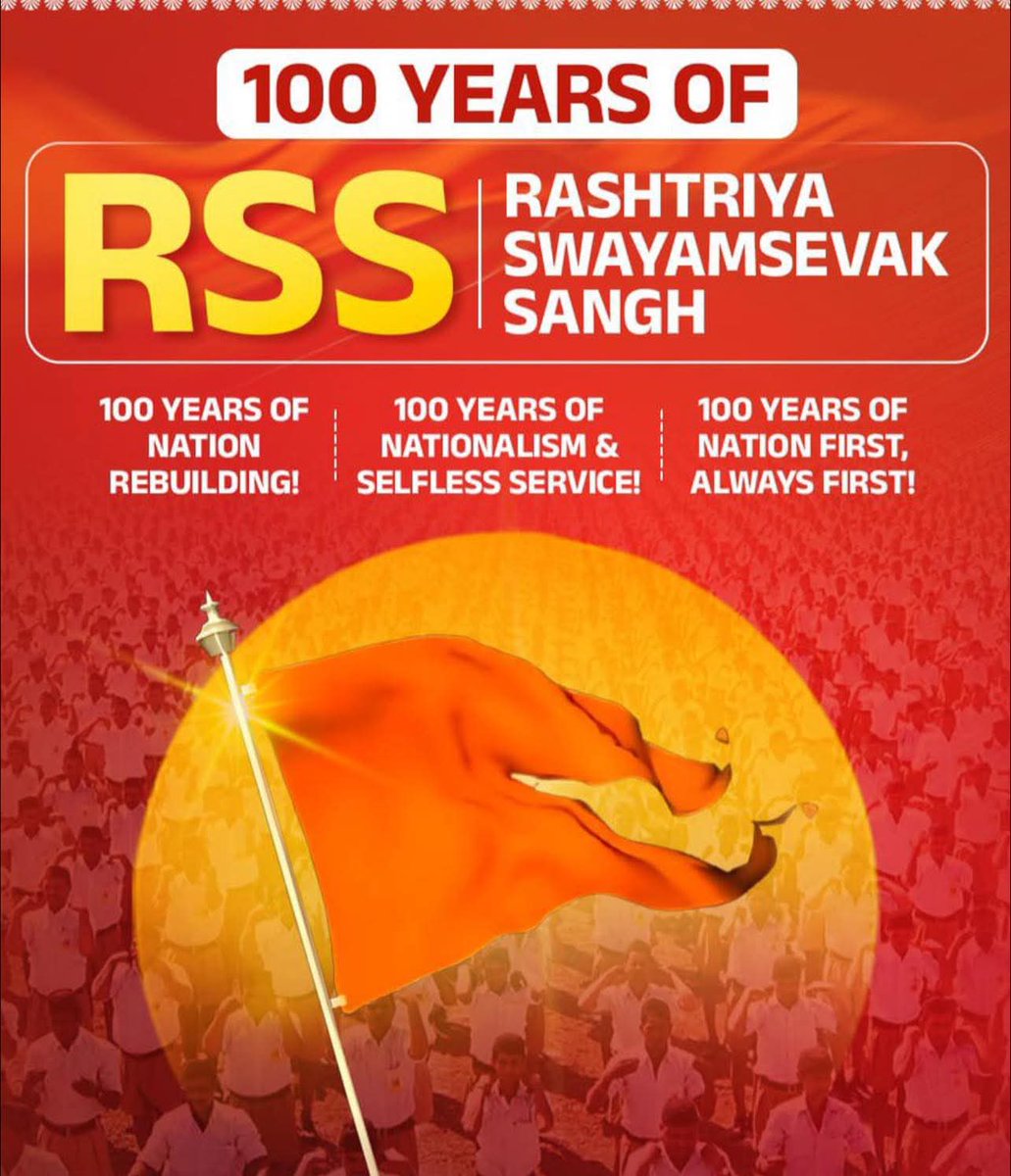 RAM2347RK's tweet image. 100 years of Patriotism 

#RSS100Years
&quot;राष्ट्रीय स्वयंसेवक संघ&quot;
&quot;राष्ट्र सेवा&quot; &quot;राष्ट्र निर्माण&quot; 
&quot;सांस्कृतिक संगठन&quot; #RKBJP
#RashtriyaSwayamSevak 
#RashtriyaSwayamsevakSangh