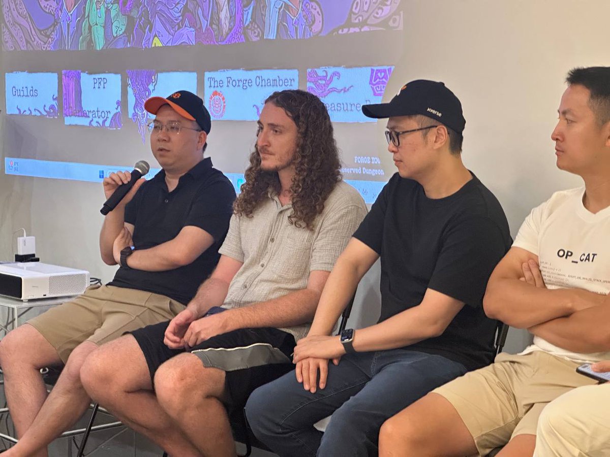 BitlayerLabs's tweet image. Kicking off #TOKEN2049 Singapore with an unforgettable evening at “Future of Bitcoin with OP_CAT”, where builders and investors came together to explore Bitcoin’s next chapter 🏎

Our Co-Founder @0xkevinhe joined the panel “Current Bitcoin Tech Landscape” to share Bitlayer’s…