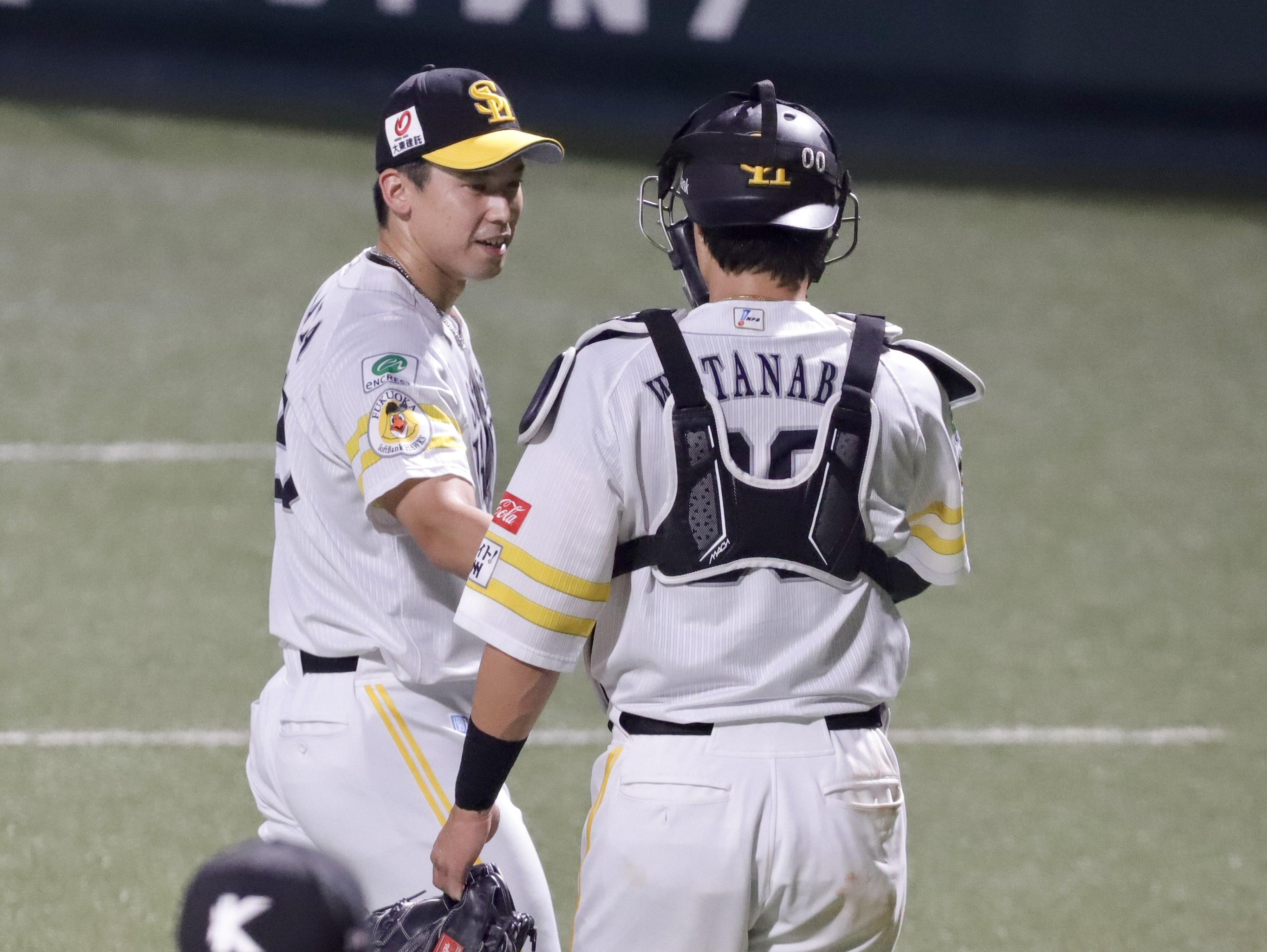 渡邉陸選手 ユニフォーム ホワイト M Shop Riku Watanabe Softbank Hawks Clothing, Riku Watanabe