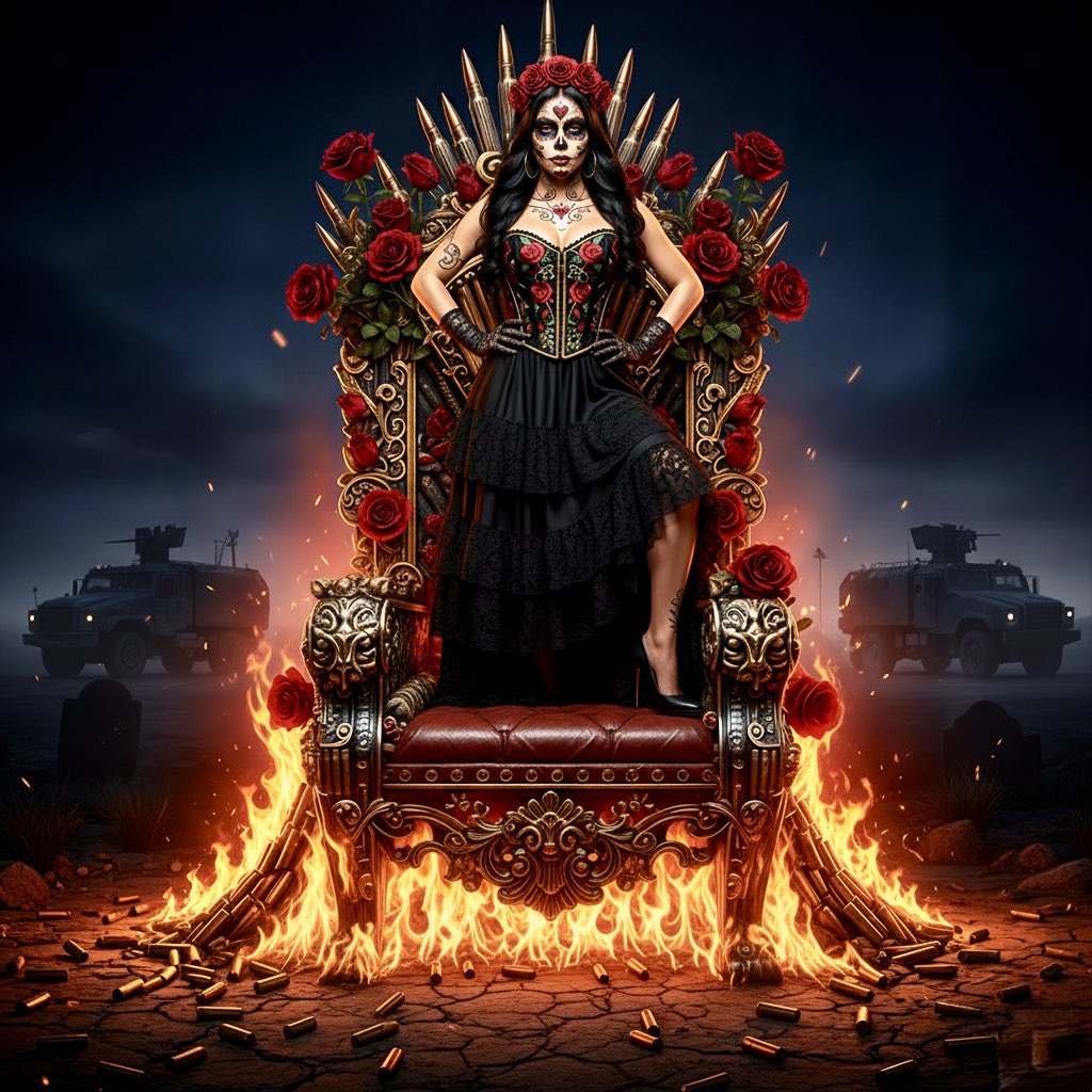 BalaSanta's tweet image. This Halloween, I rise. 🌹🔥
My debut album “Santa sin Altar” drops 10.31.25.
La fe, la calle, y el fuego — todo en mi voz.

🎶 Pre-save now:
👉 music.apple.com/us/album/santa…

#SantaBala #SantaSinAltar #BrownsvilleFlame #CorridosTrap #HalloweenDrop