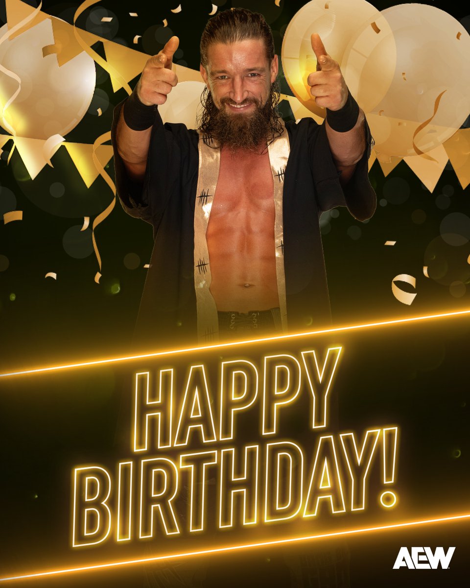 AEW's tweet photo. Happy Birthday! @JayWhiteNZ 🎁 https://t.co/7nEvkSAemI
