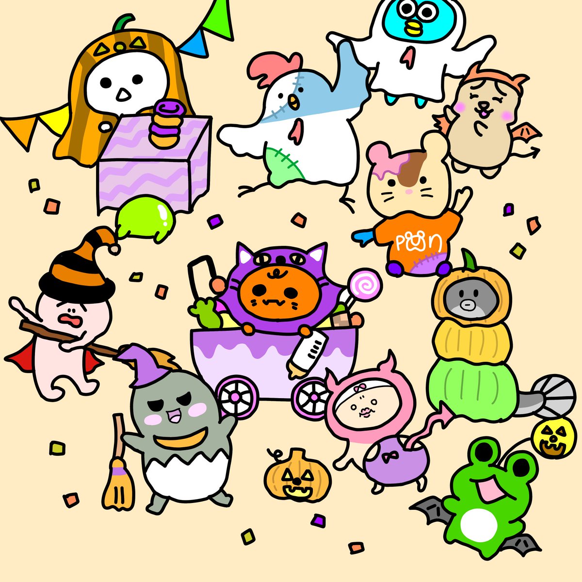 みんなでワイワイ楽しいハロウィン みんなでワイワイ楽しいハロウィン