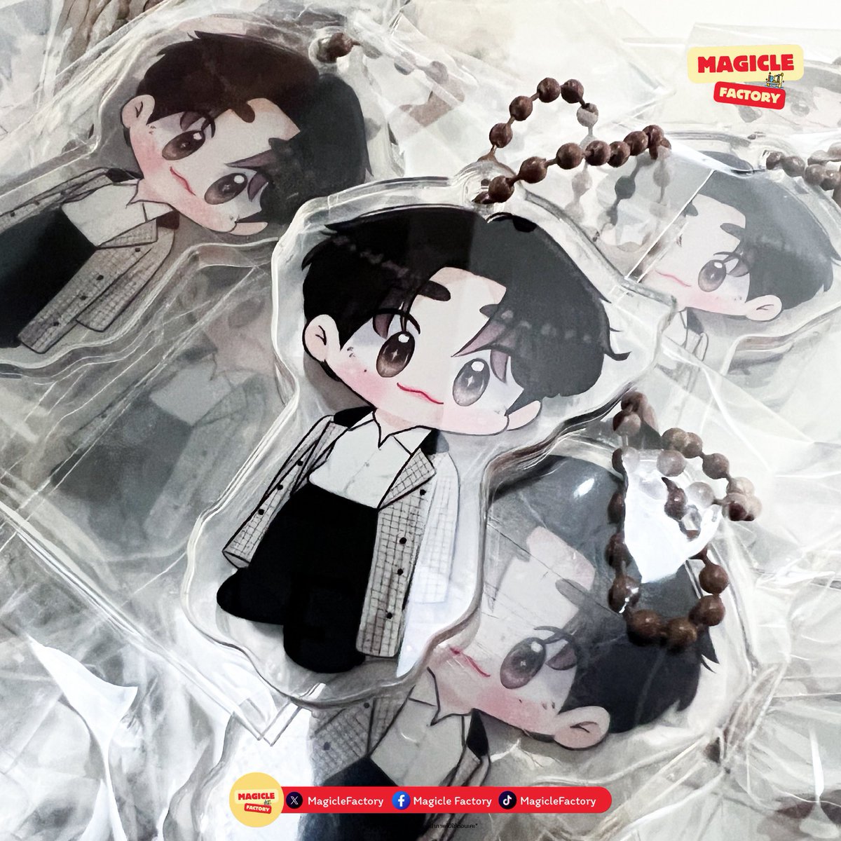 MagicleFactory's tweet image. รีวิวงานของลูกค้านะคะ💕
พวงกุญแจอะคริลิค แถมฟรี❗️ โซ่ไข่ปลาเลือกสีเองได้

*งานตัวอย่างจากลูกค้าไม่อนุญาตให้นำไปใช้*
📨สนใจสอบถามได้ตลอดเลยน้า

#พวงกุญแจอะคริลิค #อะคริลิค #รับผลิตของแจก #รับทำของแจก