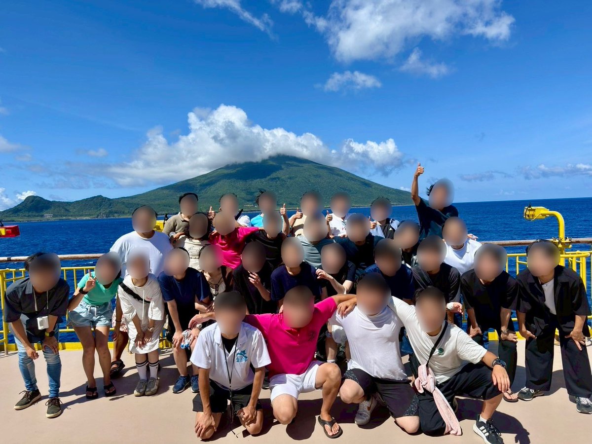 Fish_in_Fins's tweet photo. 今年の夏も八丈島合宿行ってきました！！
#理科大　#理科大サークル　#インカレサークル　#ダイビング　#スキューバダイビング https://t.co/c3uEnyOymp