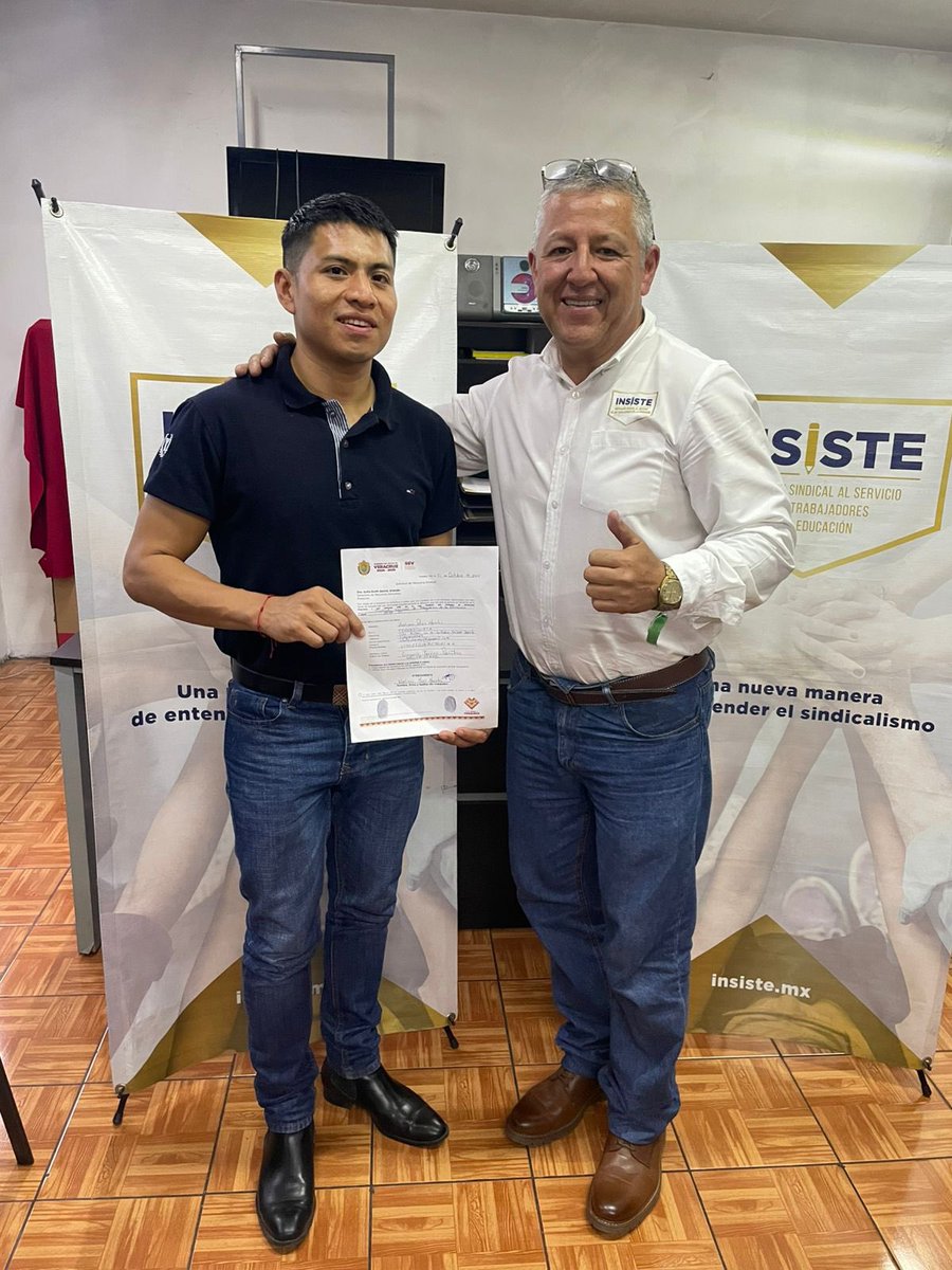 insistemx's tweet photo. 📌 Cada día más compañeros se suman a nuestras siglas.
Esto es la prueba del trabajo firme que realizamos en defensa de los derechos laborales.

⚖️ INSISTE persiste y resiste 💪
#INSISTE #UnidadMagisterial #DerechosLaborales https://t.co/olRpIZBI6r