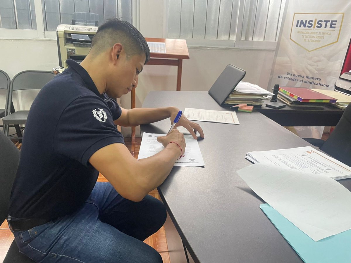 insistemx's tweet photo. 📌 Cada día más compañeros se suman a nuestras siglas.
Esto es la prueba del trabajo firme que realizamos en defensa de los derechos laborales.

⚖️ INSISTE persiste y resiste 💪
#INSISTE #UnidadMagisterial #DerechosLaborales https://t.co/olRpIZBI6r