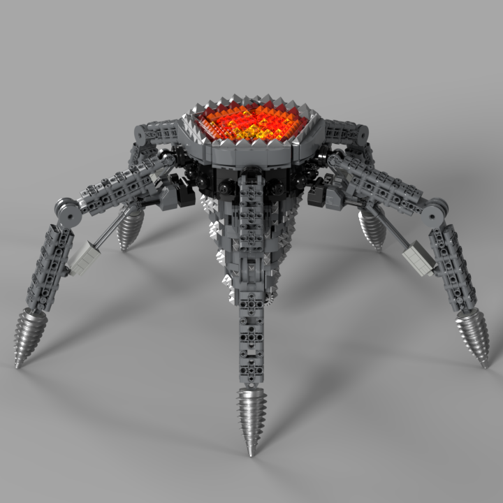 18xPvsRx16's tweet image. PDM mk 2.0.1

Upgraded Pentapod Drilling Machine (PDM)
This version is larger than the previous one and has additional drills on its legs

#18xPvsRx16_firstprojects #BrickLinkStudio #DrillingMachine