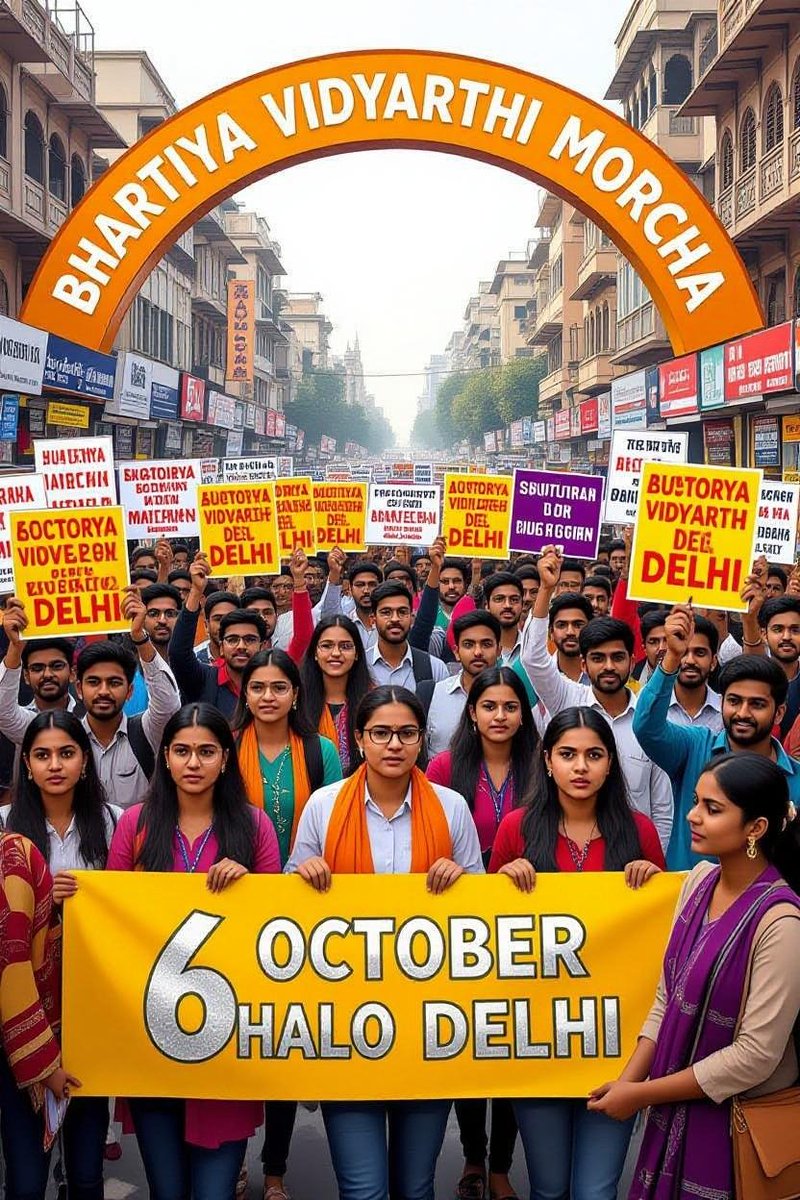 इतना तो एजुकेशन ने हमें जगा ही दिया की अपने अधिकारों के लिए आवाज उठाये 

#6thOct_ChaloDelhi
#6thOct_ChaloDelhi