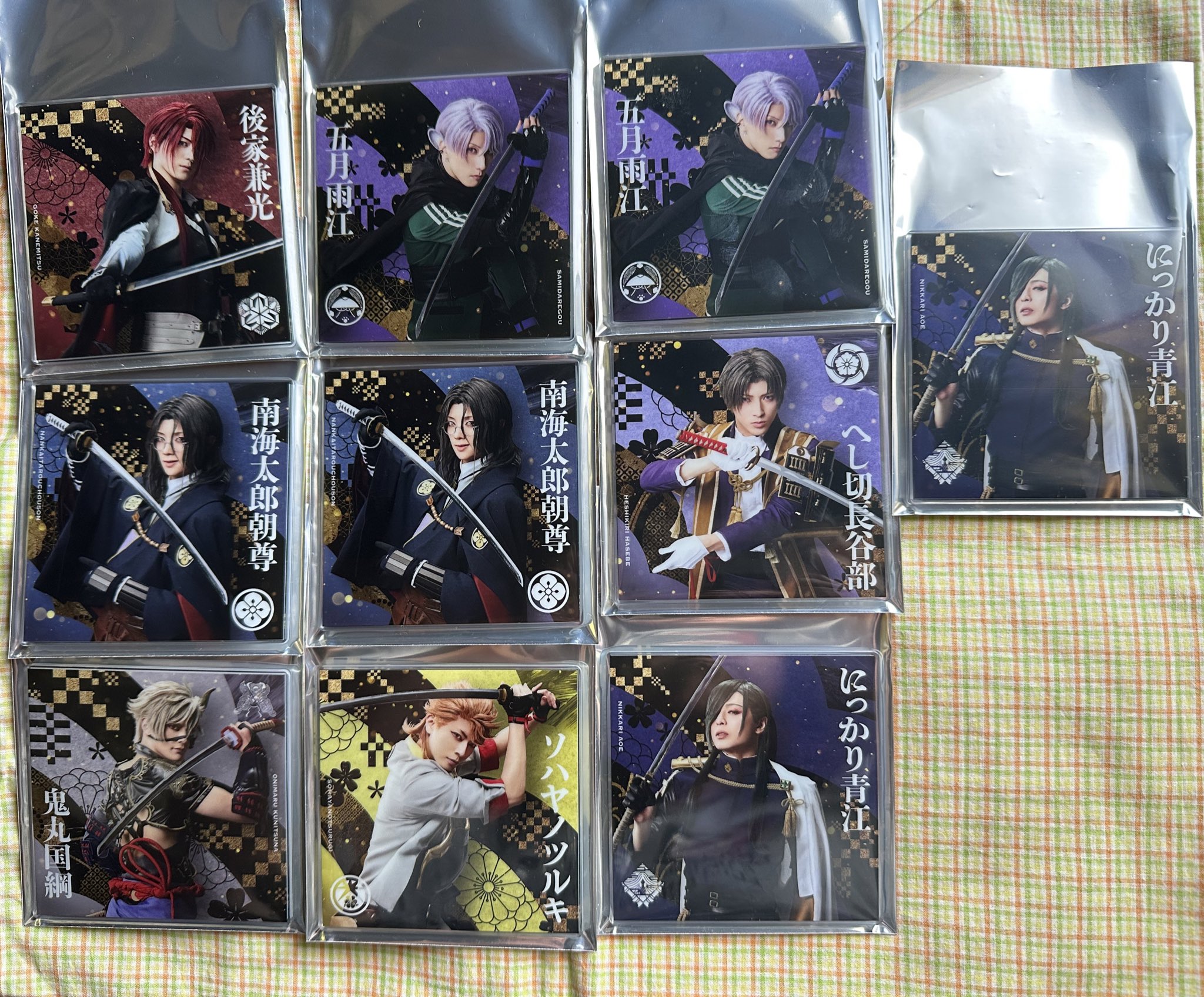 刀剣乱舞　和泉守兼定 入場特典 衣装展　シブツタ 目出度歌誉花舞 十周年 祝賀祭 ミュージカル『刀剣乱舞』× SHIBUYA TSUTAYA「目出度歌誉花舞 十