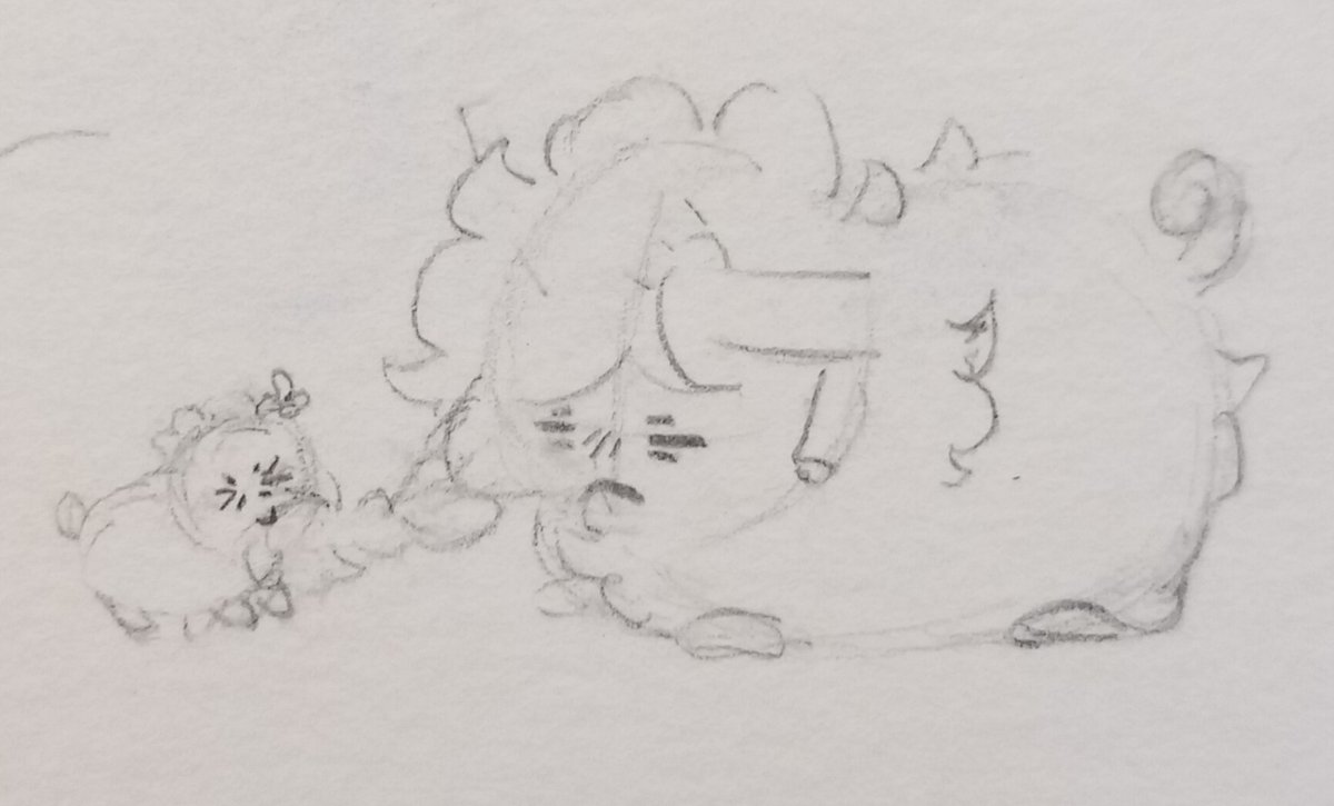 the_w_gummykid's tweet photo. Not feeling too good emotionally right now so I drew the family as creatures to soothe me #wildc https://t.co/LTzZccv2C3