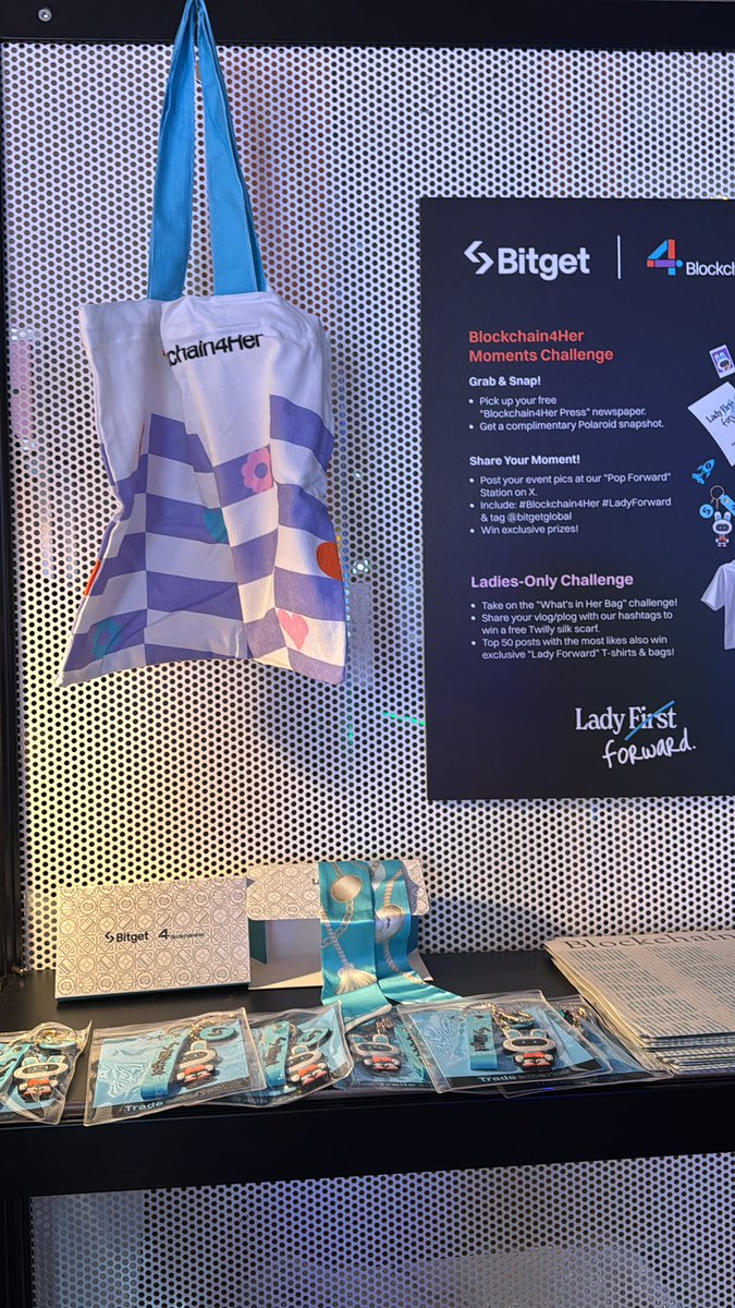 willofvandom's tweet photo. @bitgetglobal #ladyforward #blockchainforher https://t.co/J74RjJF5sh