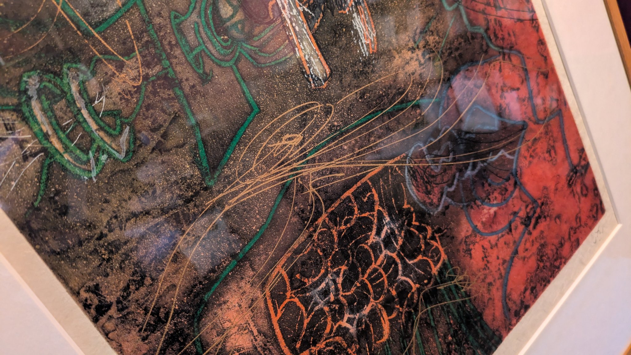 ロベルト マッタ 版画 エッチング 27/100 地獄の季節(LC997) ロベルト マッタ 版画 エッチング 27/100 地獄の季節(LC997