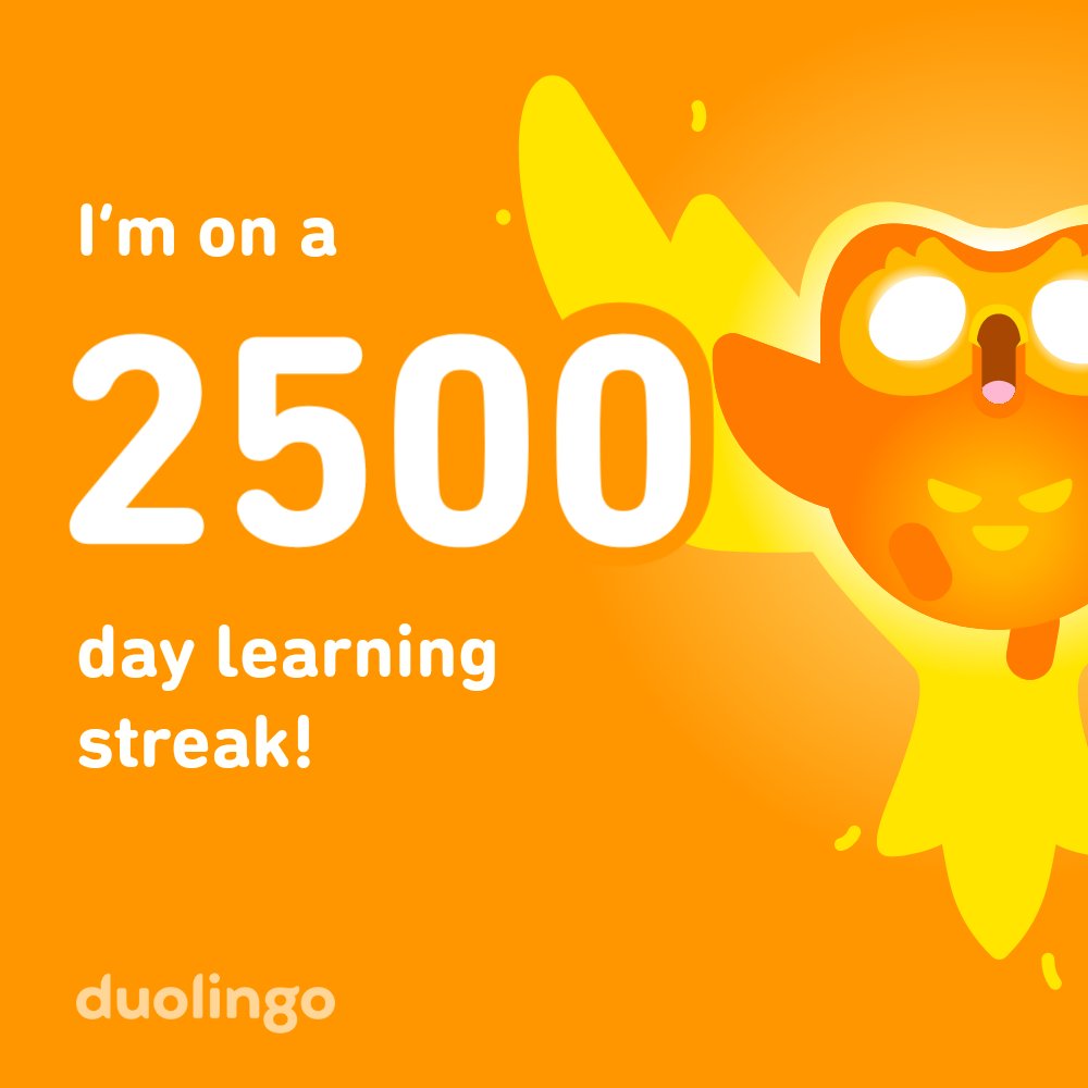 Learn a language with me for free! Duolingo is fun, and proven to work. Here’s my invite link: invite.duolingo.com/BDHTZTB5CWWKTS…