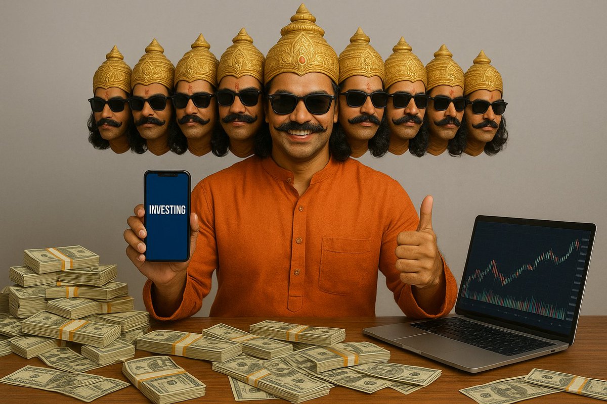 mistercredible's tweet image. 10 heads of FINFLUENCER RAVAN

👹don’t buy a house
👹rent forever
👹max out your SIPs
👹sleep on spreadsheets
👹don&apos;t get a credit card
👹don’t buy cars &amp;amp; other depreciating assets
👹never upgrade tech
👹happiness = optional
👹save to retire at 40, anxiety included
👹try not…
