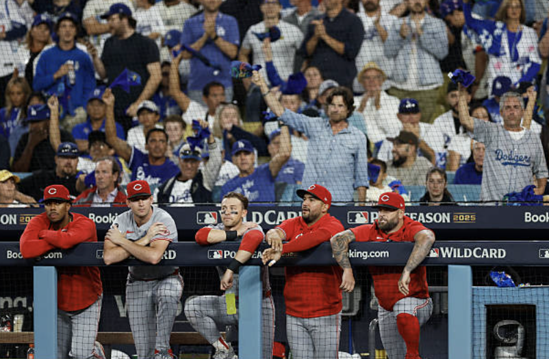 Dodgers 8 #Reds 4

Led 2-0 in the 1st. Lost 8-4. 
That's a wrap.

Trailing 3-2 in the 6th, the first three Reds reached. It felt like the deciding moment of the game and season. Next: Hays fielder’s choice/out at plate. Stewart K. 
Elly K. Microcosm of the season moment. 

Things