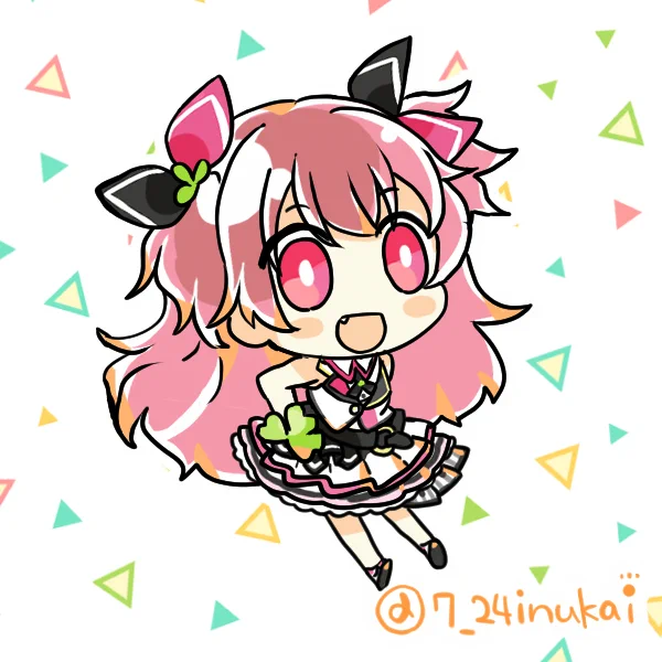 【#犬飼さんの毎日ミニキャラ】 BOOTHで頒布中の「プロセカほぼオールキャラ缶バッジ」用に描いたミニキャラです。 ▼缶バッジセット ▼缶バッジ単品 ▼缶バッジガチャ ▼シール ※各種終了分も有