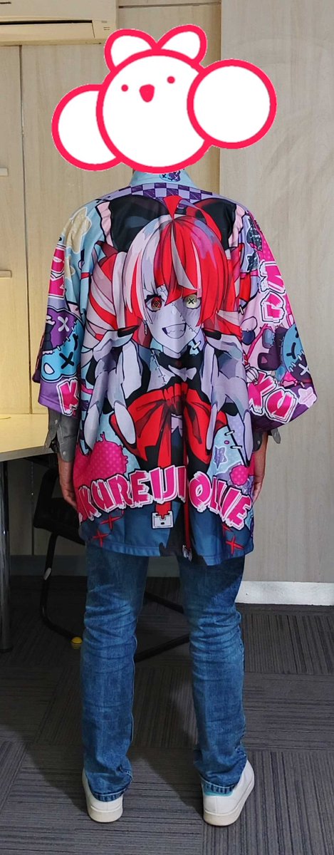 We have received sample images for the Kureiji Ollie Fan Happi! 

Production should be starting soon so we can make it in time for Chromatic Future! 
#Kureiji_Ollie #holoIDChromaticFuture