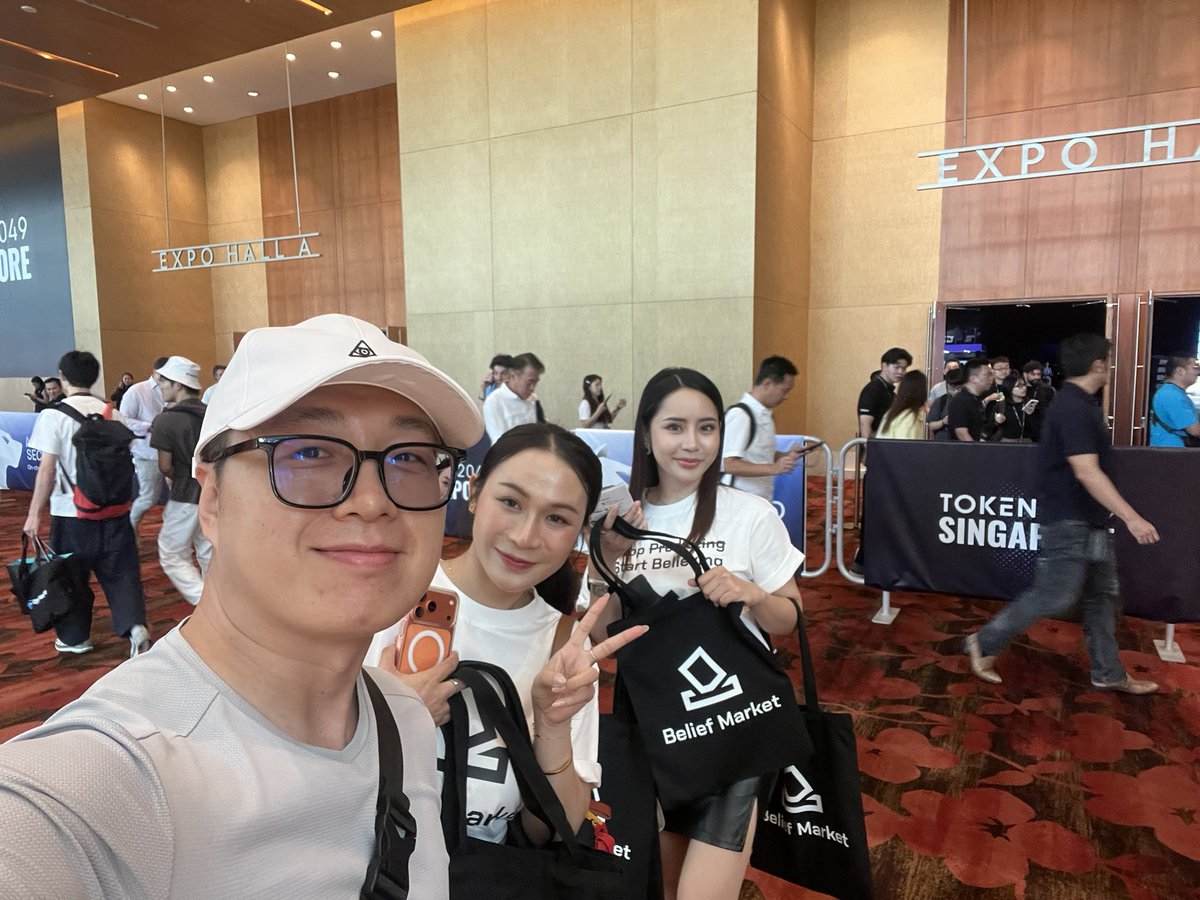 VisionLiu18's tweet photo. #beliefmarket #token2049 
@BeliefMarket_ https://t.co/bjhoKgOjJc