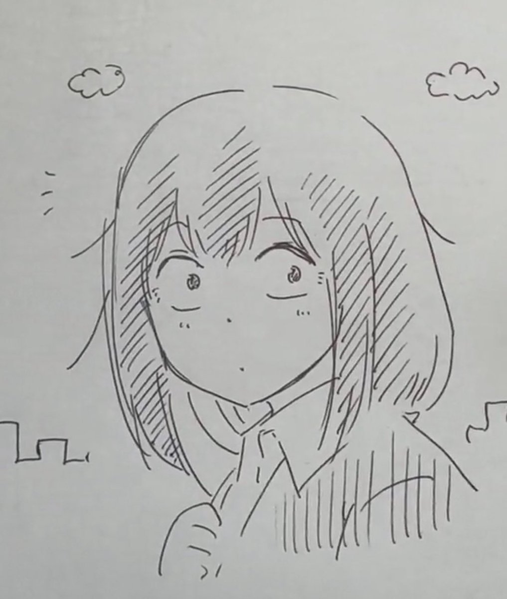 猫ちゃんを見かけたときの暗森さんの顔 