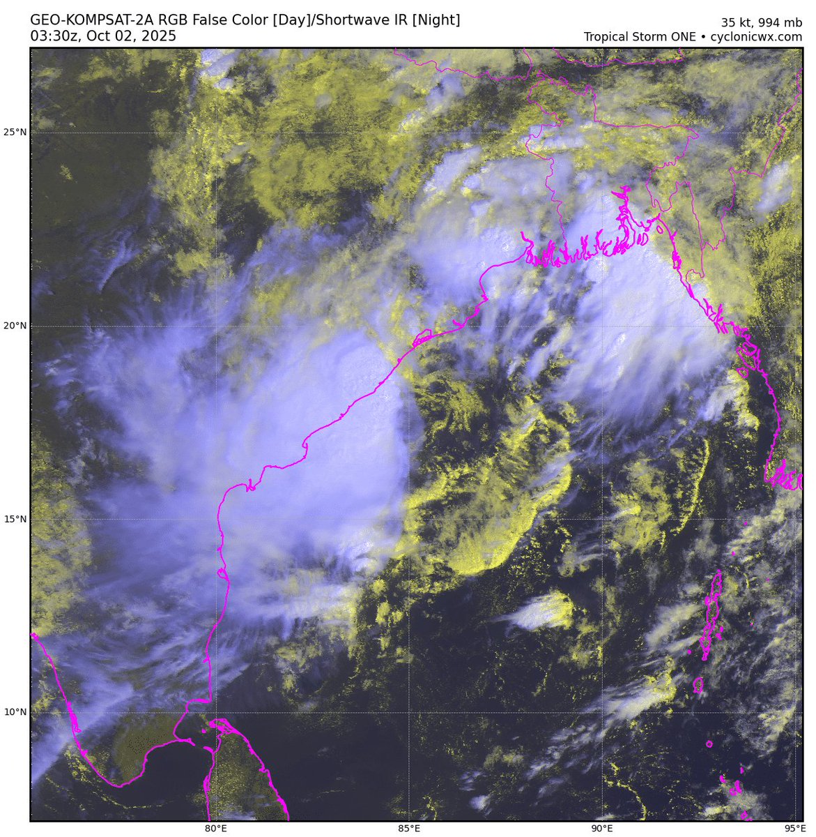 TPTweatherman's tweet photo. Beautiful exposed #LLCC of deep depression. Final steps of #SWM. https://t.co/Zx1La4JRvr