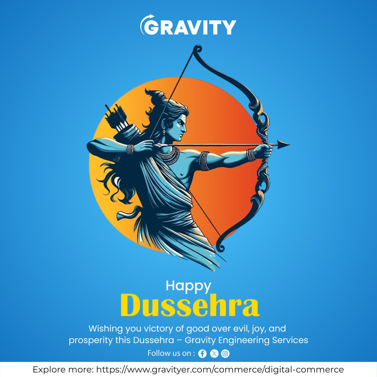 Techgravityer's tweet image. Wishing you a victorious Dussehra! ✨
At Gravity Engineering Services, we believe every challenge is an opportunity to rise stronger. May this festive season bring new energy, success, and growth to all our partners, clients, and team members.
#teamgravity