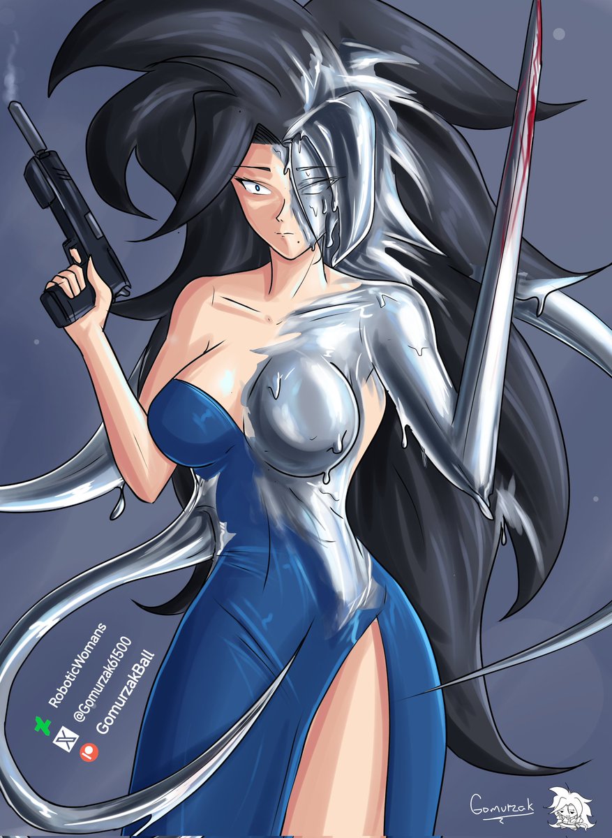 T1000 Suito returns ✨
Some with Chrome stuff 🌹
#t1000 #femalerobot #robot #terminator #Liquidmetal