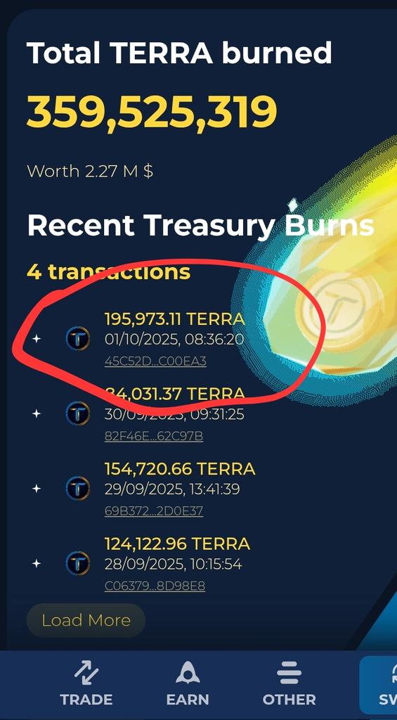 TerracVita's tweet photo. Breaking News.

Congratulations to #TerraClassic. A new first, eventually we have a native dapp generating over $220k daily trading volume on a CEX in @MEXC_Official

Roll on to $1m daily volume and lets show the world building on #LUNC is good for business. 

#MALUGA https://t.co/BqRW2xw8ya
