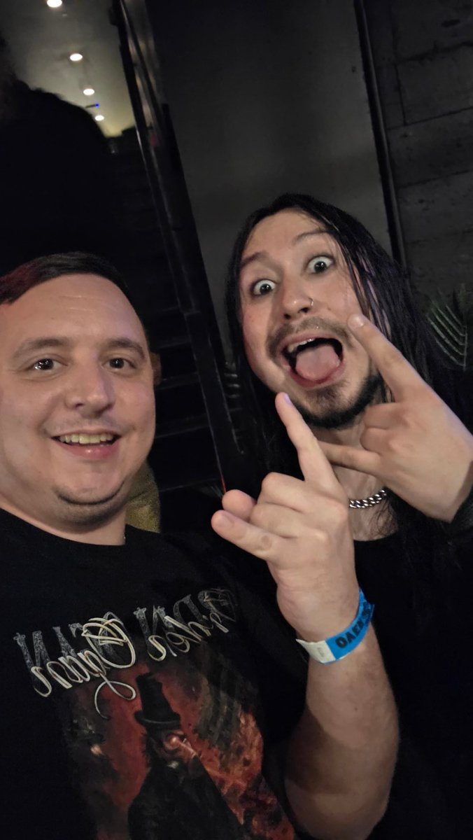 Powerglove opened for Sonata Arctica! They do power metal versions of video game and tv songs! #Powerglove