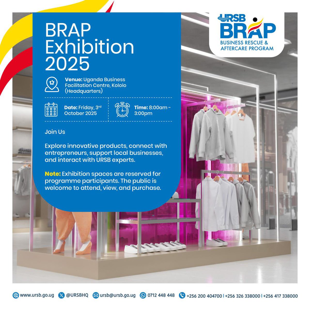 Explore innovation, connect with entrepreneurs, and support local businesses. The BRAP Exhibition 2025 is your chance to discover amazing products and interact with experts. 

#BusinessRescue #Aftercare #Sustainability