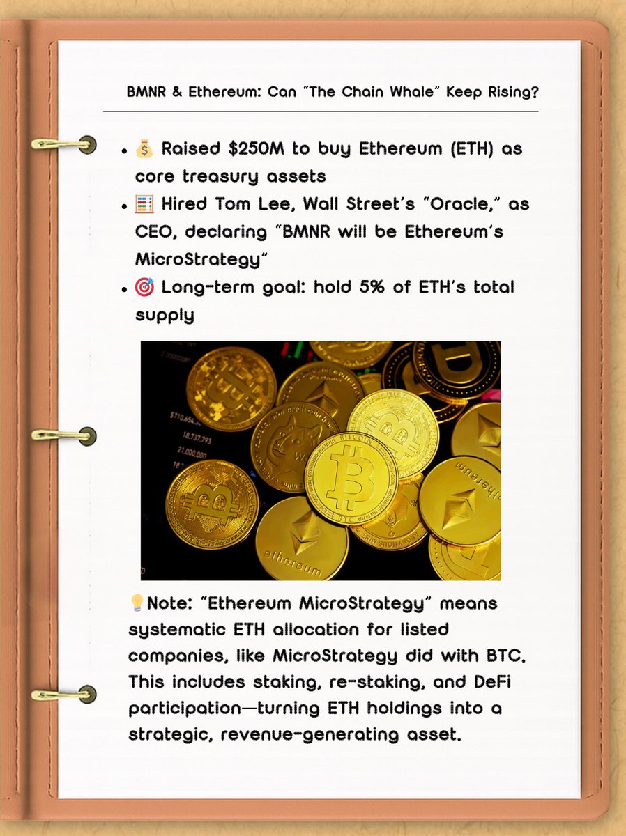 web3_destiny's tweet photo. BMNR Analysis Part 1: Can “The Chain Whale” Keep Rising?
 
What’s the most explosive US stock lately? Definitely $BMNR.

In 4 days, the price jumped from $4 → $136, a 30x surge.
#usstock #StockMarket #bmnr #Ethereum #web3 #玄学 #奇门 #Rich #tomlee #cathiewood #ETH #StocksToBuy https://t.co/QIPhbjecBy