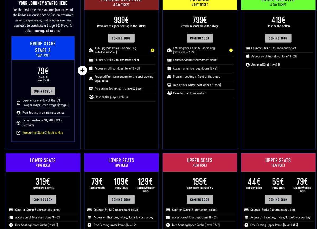Cologne ticket prices in 2019 vs 2026 😞😞😞