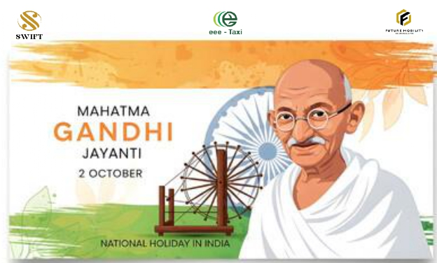 swift_road_link's tweet photo. Wishing everyone a very Happy Gandhi Jayanti!
Let us remember the teachings of Mahatma Gandhi and walk on the path of peace, truth, and non-violence.

Swift Road Link Private Limited !!! https://t.co/qSRi22EVZI