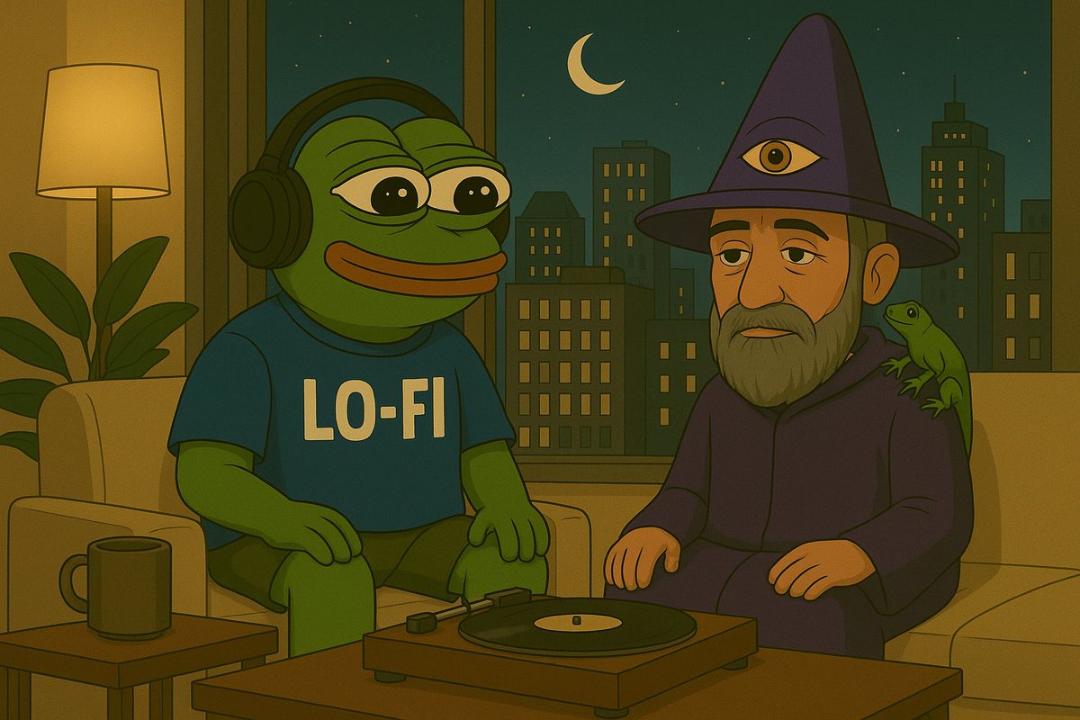 Farming weed and vibing to <a href="/LOFIPEPE247/">Lo-Fi PEPE 24/7</a> 

Life is chill.