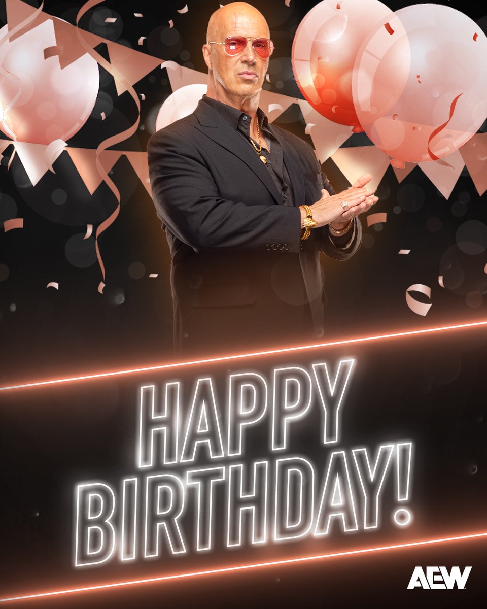 AEW's tweet image. Happy Birthday! @TheDonCallis 🎁