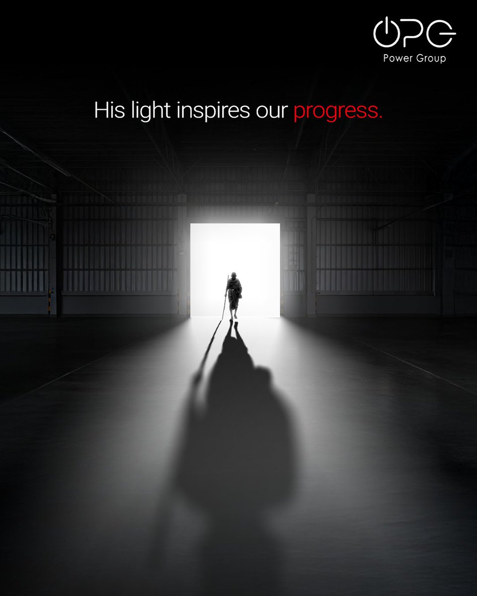 Drawing inspiration from the light the Mahatma carried, we walk towards a brighter, stronger tomorrow.
#HappyGandhiJayanti #PoweringEveryday #opgpower  #opggroup