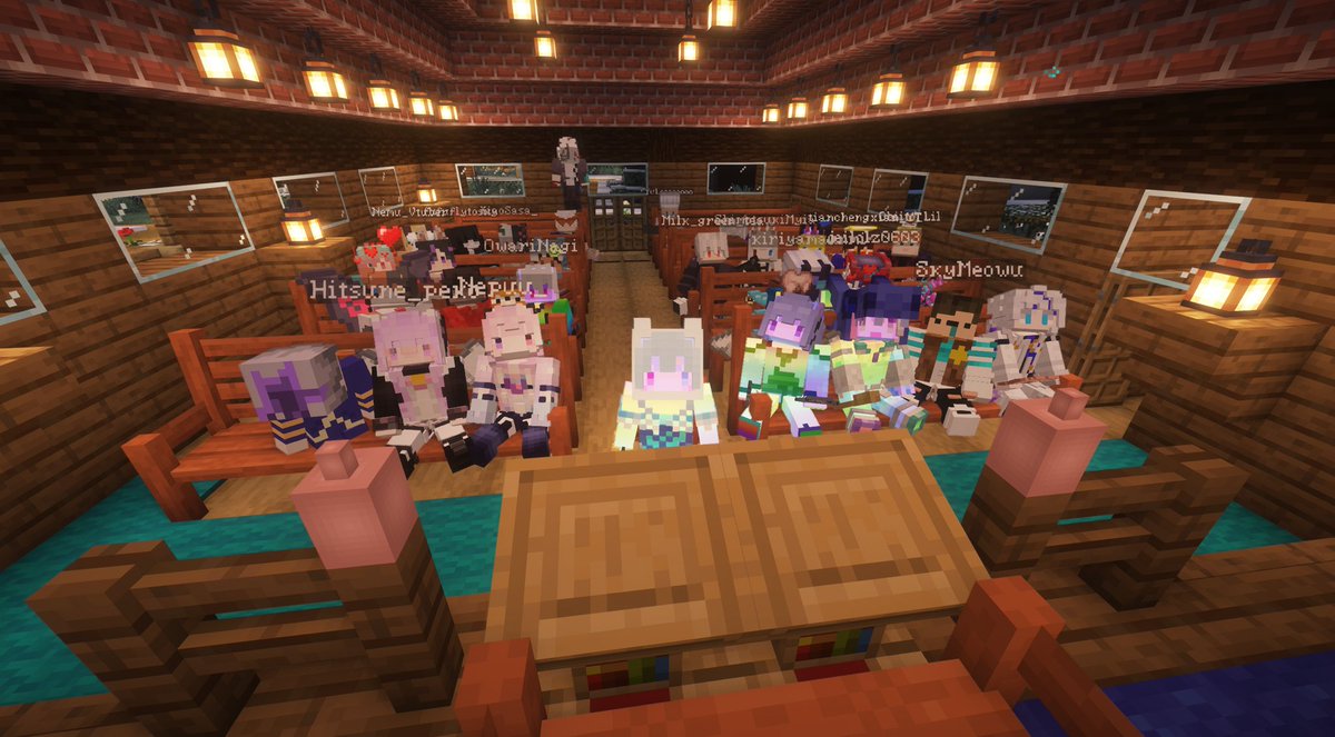 麥塊企劃 #幕染幻境 成功落幕啦🎉
先謝謝這次的主揪 <a href="/cibalululu0209/">海兔嚕希🐰</a> 跟辛苦的工作人員們🌸
再來是感謝一下這次認識的各位新朋友們，不厭其煩的被我惡作劇還有跟蹤🥹
朋友不多的我在9月認識好多新的人，社 恐(?的我社交力拉滿🥰
再次感恩所有幕染的大家，以後也請多多關照💕
我們相約幕染S2再見面😉✨