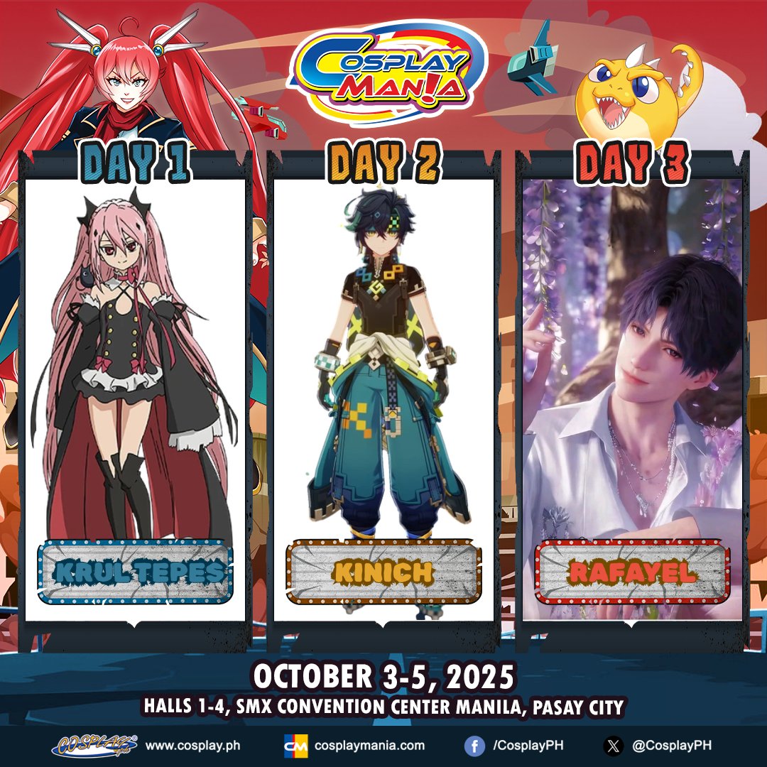 Cosplay For CosMania

See You Guys , I'll be giving cookies too, so find me hahaha