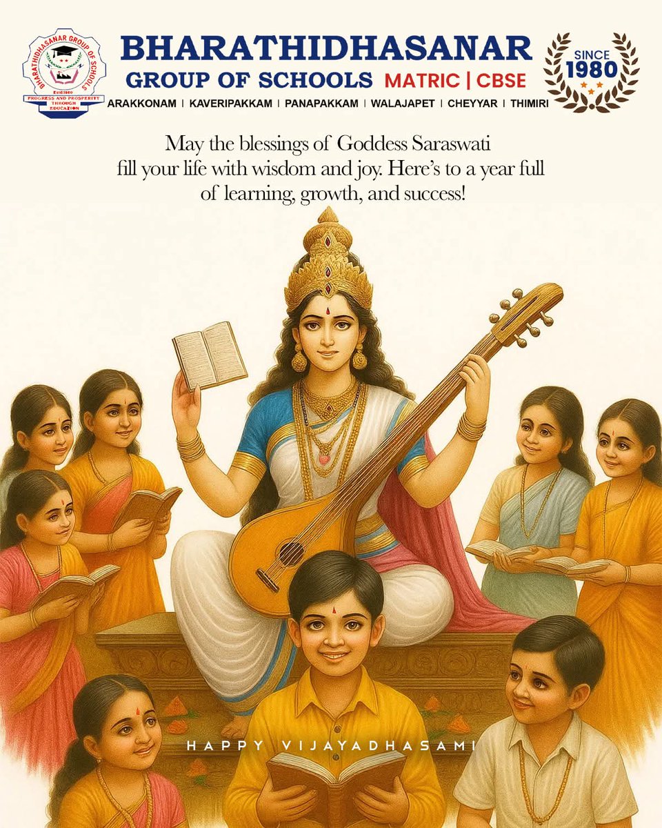 bgsinstitutions's tweet image. Our little learners had a blast today! Every activity brings new smiles, creativity, and endless fun. Gift your wards an enchanting future — Vijayadasami Admissions open now.
#learningisfun #admissionsopen #securedfuture #happyteaching #bgs