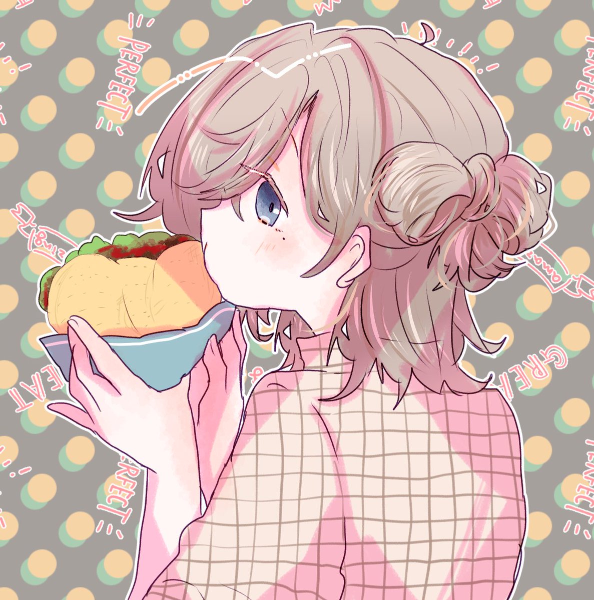 「おしゃれさん #かな絵」|ここｻﾝ❤️‍🔥のイラスト